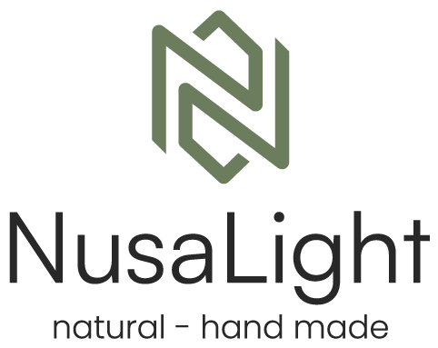 Logotipo Nusalight con texto